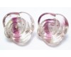 Glass Rose Beads 20pcs